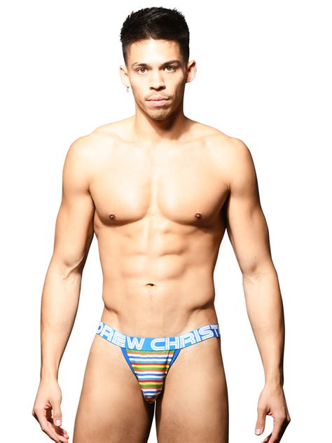 Jocksy Bright Stripe Almost Naked Levnypoppers Cz