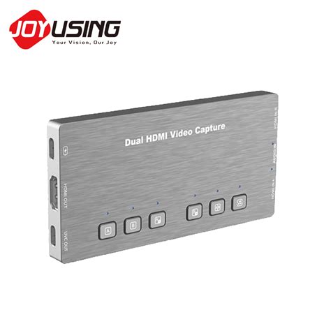 Joyusing JC2H Dual HDMI Video Capture Card กลองแคปเจอรภาพ ประกนศนย