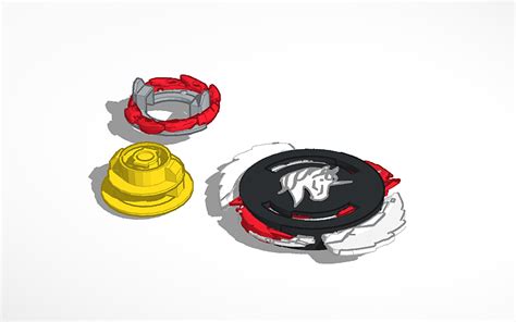 3D design beyblade burst - Tinkercad