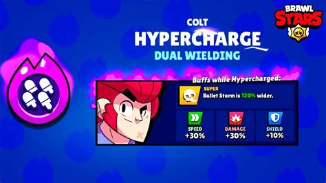 Colt Hypercharge Brawl Stars Youtube