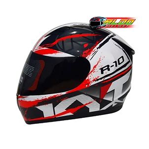 Jual HELM KYT R10 BLACK DOFF KACA SMOKE KYT R 10 HELM FULL FACE