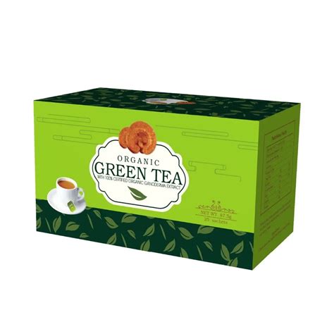 China Organic Ganoderma Reishi Mushroom Extract Green Instant Tea ...