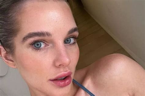 Helen Flanagan Insists She S Unbothered As She Poses In Silk Lingerie After Emotional