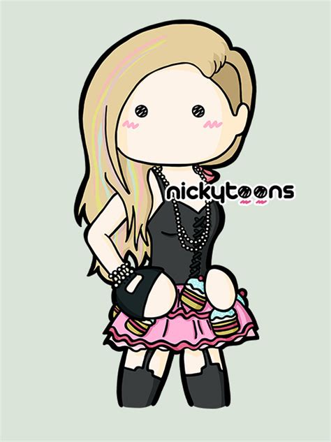 Avril Lavigne - Hello Kitty by NickyToons on DeviantArt