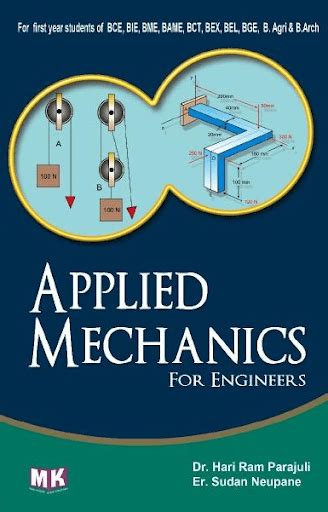 Applied Mechanics For Engineers Sudan Neupane Hari Ram Parajuli