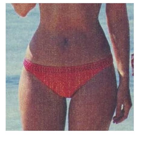 Crochet Bikini Pattern Vintage S Crochet Swimsuit Pattern Sexy Bikini Pattern Bohemian