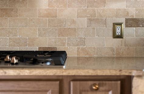 Travertine Tile Backsplash Ideas Kitchen