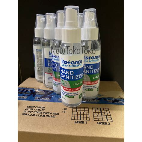 Jual Hand Sanitizer Instance Spray 100ml FOOD GRADE Original PT Kino