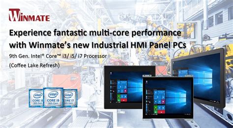 HMI Panel PCs Support Intel Core Winmate Newsletter