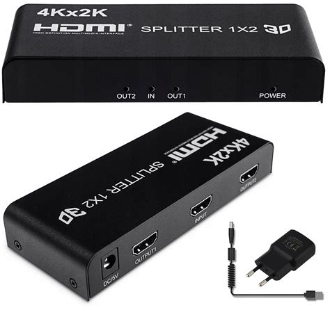 Rozga Nik Hdmi Splitter X Tv Rozdzielacz Sygna U Hd K Hz