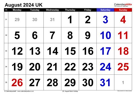 June 2024 Calendar With Holidays Uk Marji Novelia