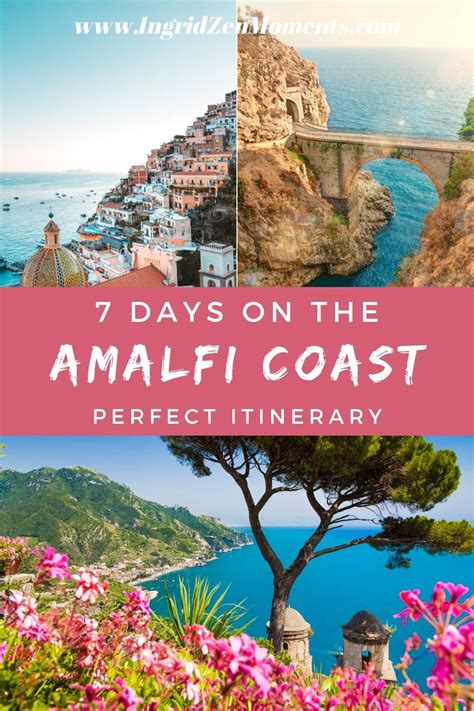 7 Day Amalfi Coast Itinerary A Comprehensive Guide Amalfi Coast