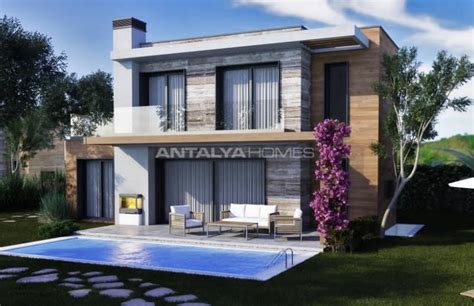 Triplex Villas With Private Pool In Bodrum Ortakent