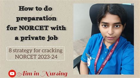 How To Do Preparation Norcet 2023 24 With A Private Job 8 Strategy