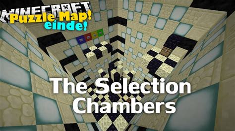 Verkeerde Gamemode The Selection Chambers 4 Minecraft Custom Map