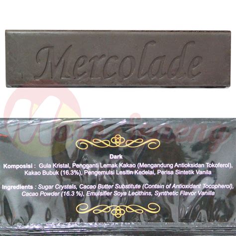 Jual Coklat Batang Mercolade Chocolate Cokelat Warna Shopee Indonesia