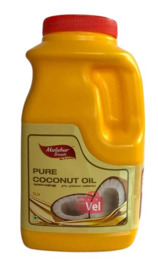 Buy Malabar Coconut Oil 1l Online Melbourne Velspices Australia