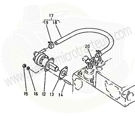 Pieces Microtracteurs Vue Clat E Pi Ces Pour Kubota B Section