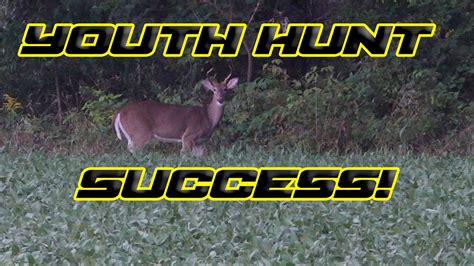 Michigan Youth Hunt Success With A Legend Youtube