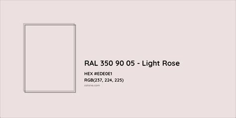 About Ral Light Rose Color Color Codes Similar Colors