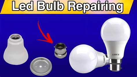 How To Repair Led Bulb In Hindi Ll Led Bulb Repair At Home Youtube