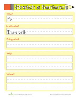 sentence practice worksheet educationcom worksheets library