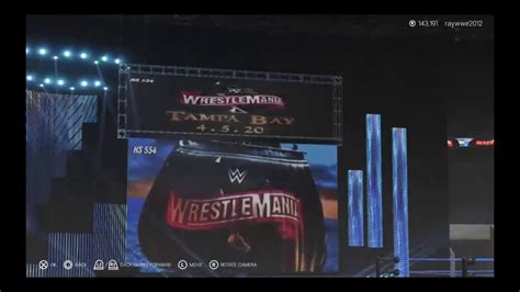 Wwe K Wrestlemania Arena Youtube