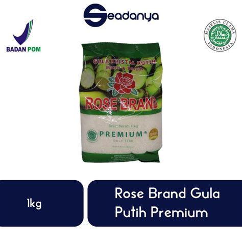 Rose Brand Premium Gula Tebu Murni Kg Halal Mui Bpom Lazada Indonesia