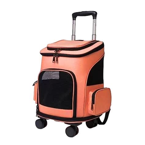 Bolsa Mochila Transporte Pet Luxo Rodinhas Caes Gatos Shopee Brasil