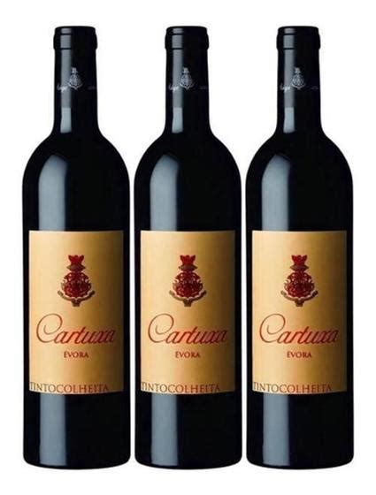 Vinho Cartuxa Colheita Tinto 750Ml Português Kit 03 Un Vinho