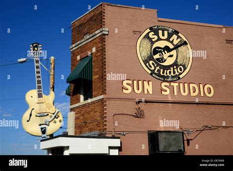 Sun Records Music Studio Elvis Presley Memphis Tennessee TN Stock Photo ...