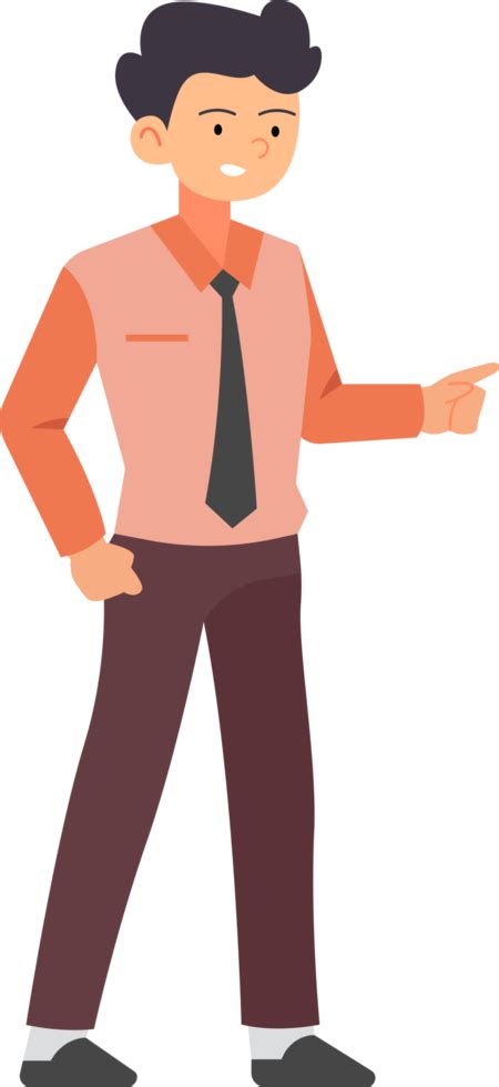 Ilustração De Personagem De Empresário 21286224 Png