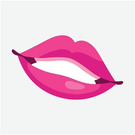 Free Vector Female Red Lips 21774688 Vector Art At Vecteezy