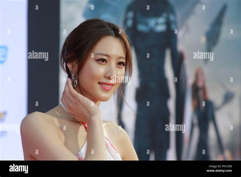 Claudia Kim At The World Premiere Of Marvels Captain America The