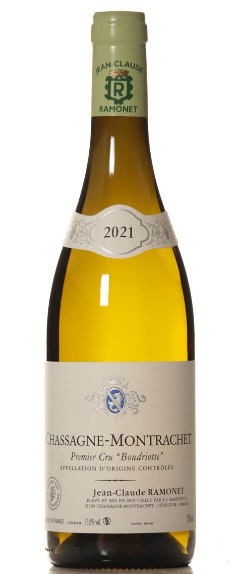 Jean Claude Ramonet Chassagne Montrachet La Boudriotte 1er Cru 2021