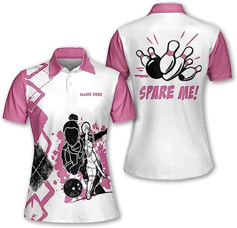 Custom Bowling Shirts For Women Personalized Pink Funny Bowling Team