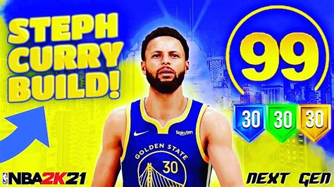 New Steph Curry Build K Next Gen Best Point Guard Build Nba