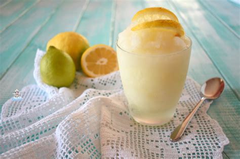 Granita Al Limone Catanese Con Bimby Cucina Serafina