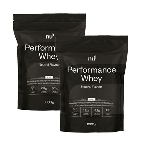 Nu3 Performance Whey 2x1000 G Shop Apotheke