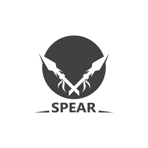 Spear Logo And Symbol Vector Design Illustration Vector Art At