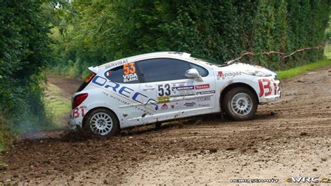 Blanc Fran Ois Xavier Vida Alexandre Peugeot Rc R T Rallye