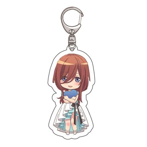 Flowersqueen The Quintessential Quintuplets Keychain Nakano Ichika Nino