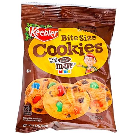 Keebler Rainbow Mandm S Minis Bite Size Cookies 1 6oz Candy Funhouse Candy Funhouse Ca