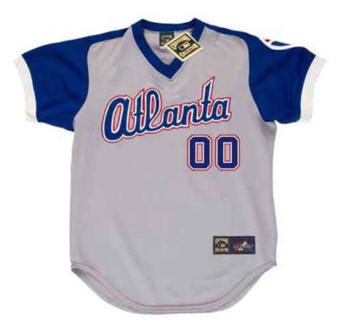 1970 S Atlanta Braves Away Jerseys Custom Throwback Mlb Baseball Jerseys