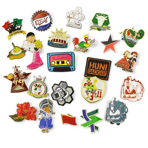 Soft Enamel Filled Lapel Pinslapel Pins