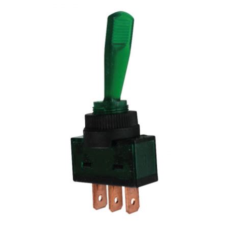 Marsaleix Parts INTERRUPTEUR A LEVIER AVEC VOYANT VERT