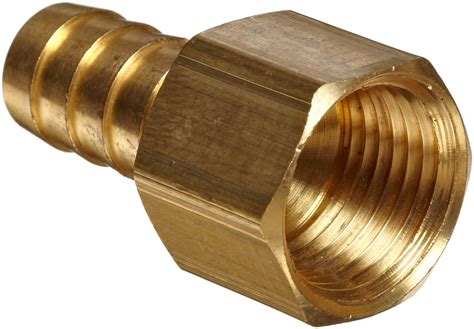 Anderson Metals Brass Hose Fitting Connector Barb X Female