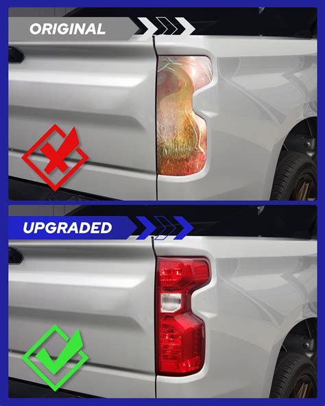 Snapklik Autoone For Chevy Silverado Tail Light