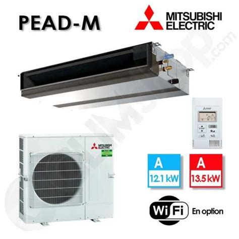 Climatiseur Gainable Mitsubishi Electric R32 PEAD M125JA PUZ M125VKA