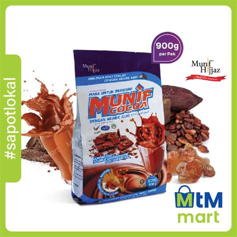 Munif Cocoa Arabic Gum Gm Minuman Coklat Malt Dengan Arabic Gum